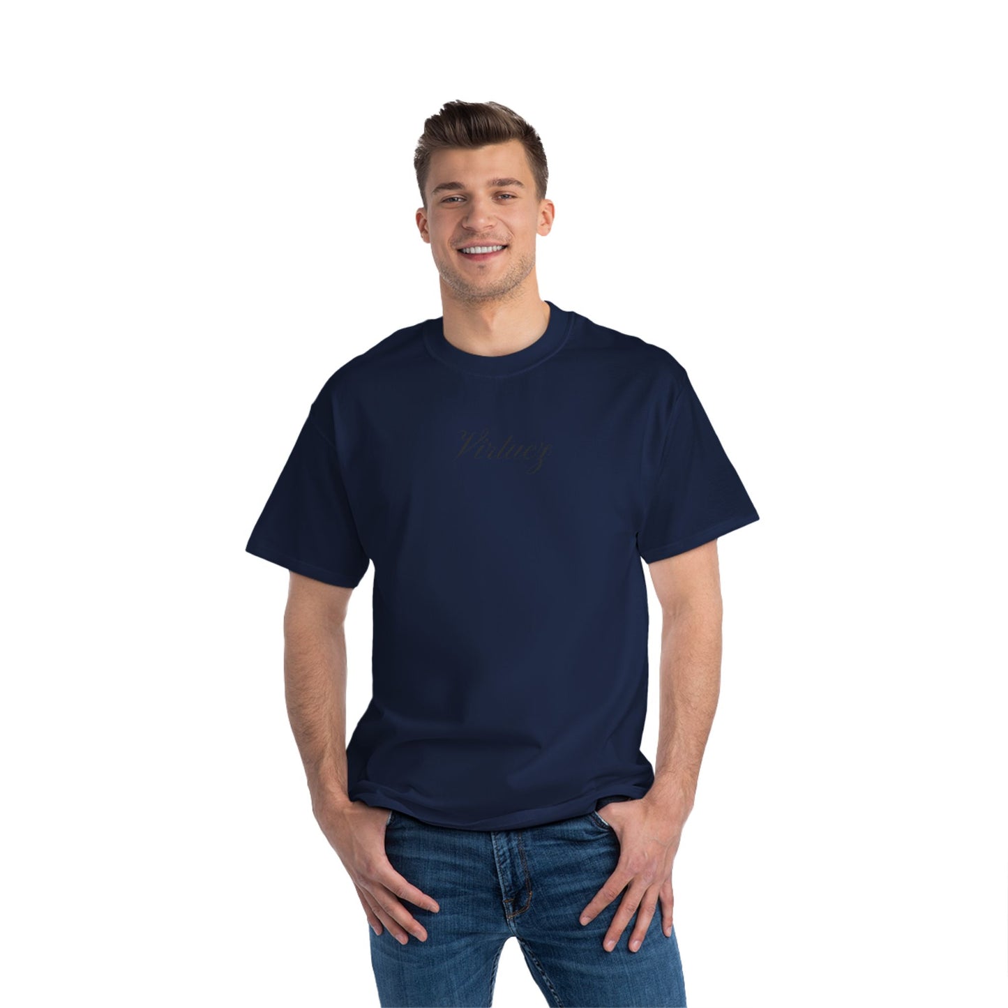 VIRTUEZ SHIRT NAVY BLUE